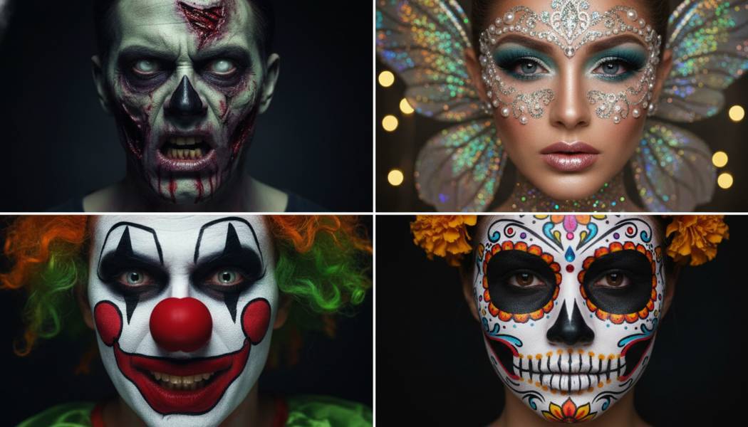 Dịch Vụ Vẽ Mặt Halloween Tại Hóc Môn. Ảnh 2